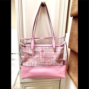 Kate Spade Large Triple Compartment Tote Ash